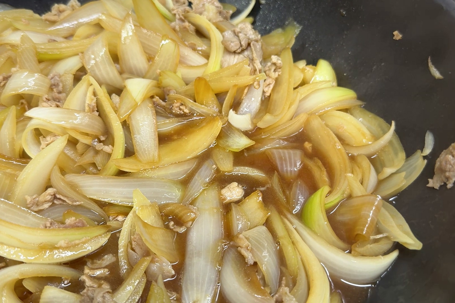 トロ味が付くまで炒める